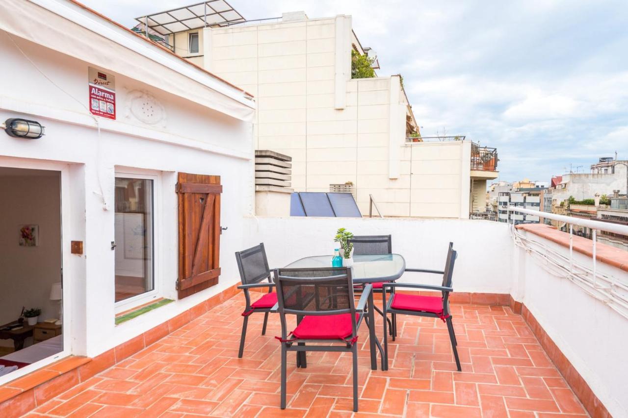 Cozy Studio With Amazing Terrace Near Plaza Espana Barcelona Luaran gambar